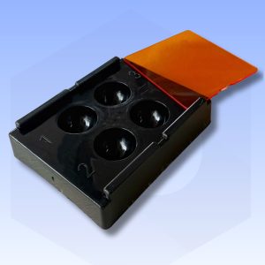 Caja dispensadora x 4 divisiones